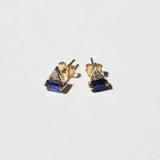Sapphire Fine Diamond Earrings Brooklyn Jewelry NYC