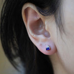 Sapphire diamond 14k yellow gold Brooklyn New York 