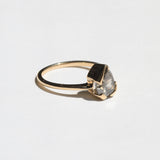 Kai Salt & Pepper Diamond Solitaire