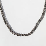 Leo Chain Necklace Silver
