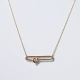 Love Link Necklace Gold