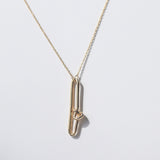 Love Link Necklace Gold