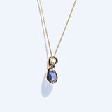 Blue Sapphire Madeira Knot Necklace