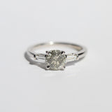 Mila II Salt & Pepper Diamond Ring