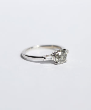 Mila II Salt & Pepper Diamond Ring