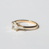 Mila II White Diamond Ring