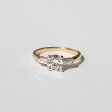 Mila II White Diamond Ring