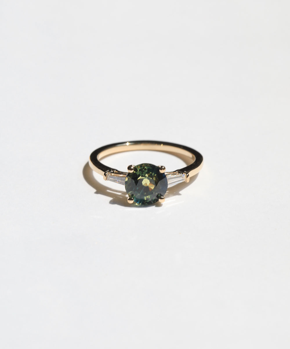Diamond engagement ring by Macha jewelry Brooklyn NY