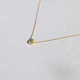 Monica White Diamond Pendant