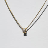 Monica White Diamond Necklace