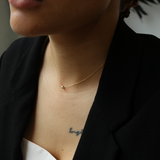 Monica White Diamond Necklace