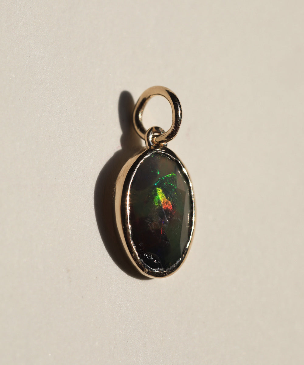 Faceted Opal Pendant (Medium)
