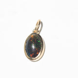 Oval Crystal Opal Pendant