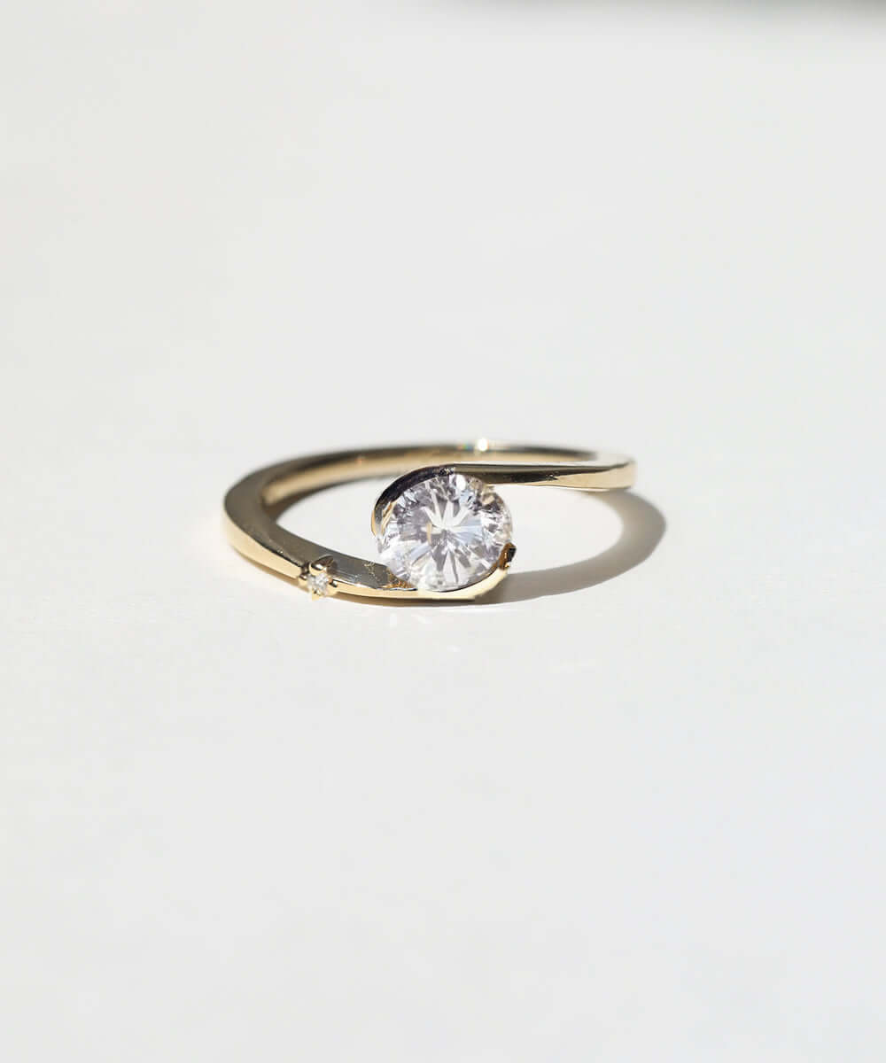 diamond 14k gold Ring NYC Brooklyn necklace NYC fine jewelry brooklyn NY New York jeweler sustainable ethical greenpoint engagement Earrings