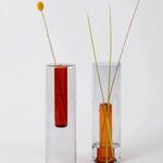 reversible glass vase color blocked Brooklyn New York 