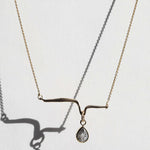 Necklace 14k Gold  NYC fine jewelry brooklyn NY New York jeweler sustainable ethical greenpoint engagement