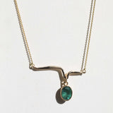 Necklace 14k Gold Brooklyn New York 11222 NYC fine jewelry brooklyn NY New York jeweler sustainable ethical greenpoint engagement