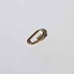 Rope Carabiner 14k yellow gold 