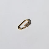 Rope Carabiner 14k yellow gold 
