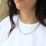 Sliver Chain Necklace NYC fine jewelry brooklyn NY New York jeweler sustainable ethical greenpoint engagement