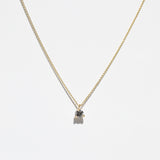 Elemental Salt & Pepper Diamond Necklace