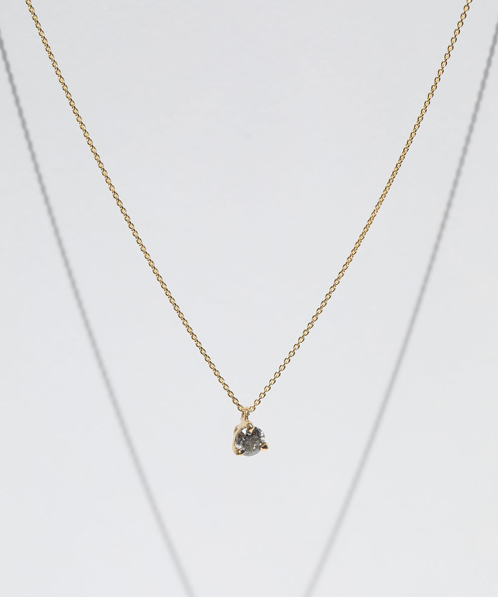 Elemental Salt & Pepper Diamond Necklace