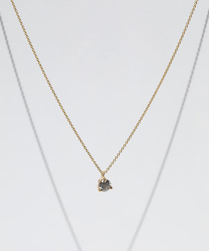 Elemental Salt & Pepper Diamond Necklace