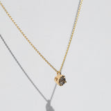 Elemental Salt & Pepper Diamond Necklace