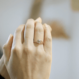 Orbit Ring with Cognac Diamond