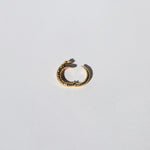 14k yellow gold snake pendant carabiner Brooklyn New York 