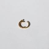 14k yellow gold snake pendant carabiner Brooklyn New York 
