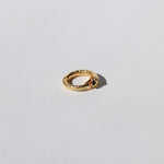 14k yellow gold  snake pendant carabiner Brooklyn New York 