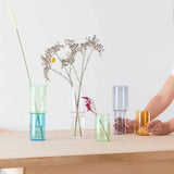 Stacking Glass Vase Orange / Gray