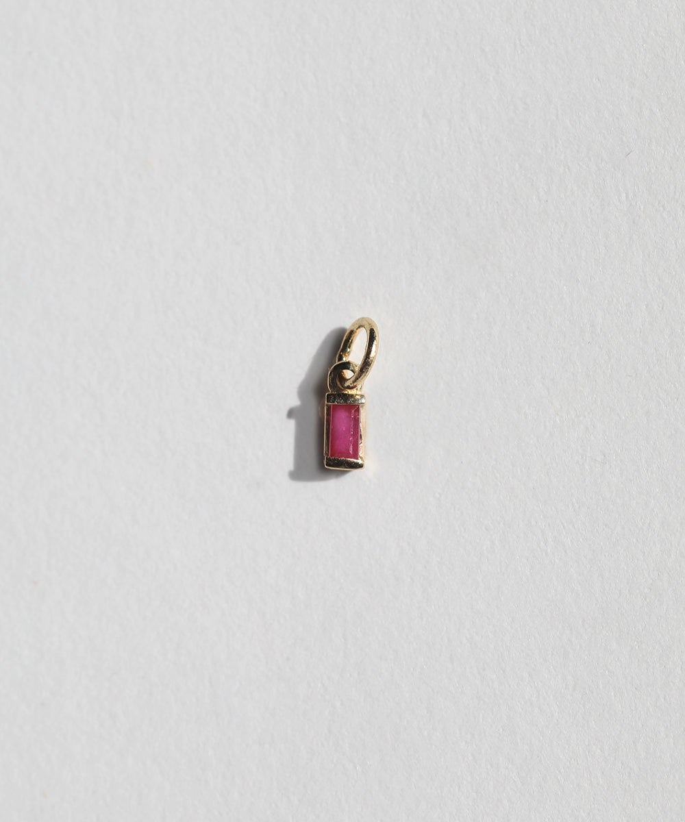 Tiny Birthstone Baguette