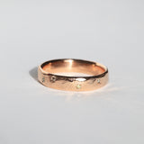 Tundra Band with Random Multi Colored Diamonds