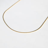 vintage 14k yellow gold chain necklace New York City greenpoint Brooklyn one of a kind unique Macha Studio