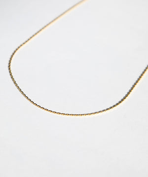 vintage 14k yellow gold chain necklace New York City greenpoint Brooklyn one of a kind unique Macha Studio