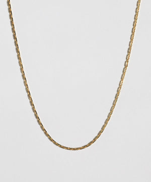 vintage 14k yellow gold chain necklace New York City greenpoint Brooklyn one of a kind unique Macha Studio 11222