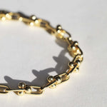 Bracelet 14k gold NYC fine jewelry brooklyn NY New York jeweler sustainable ethical greenpoint engagement