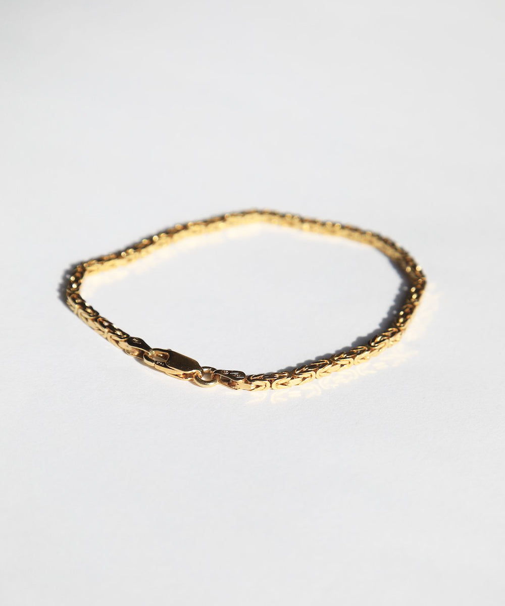 vintage 14k yellow gold bracelet Macha Studio 1980s greenpoint Brooklyn New York City
