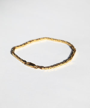 vintage 14k yellow gold bracelet Macha Studio 1980s greenpoint Brooklyn New York City