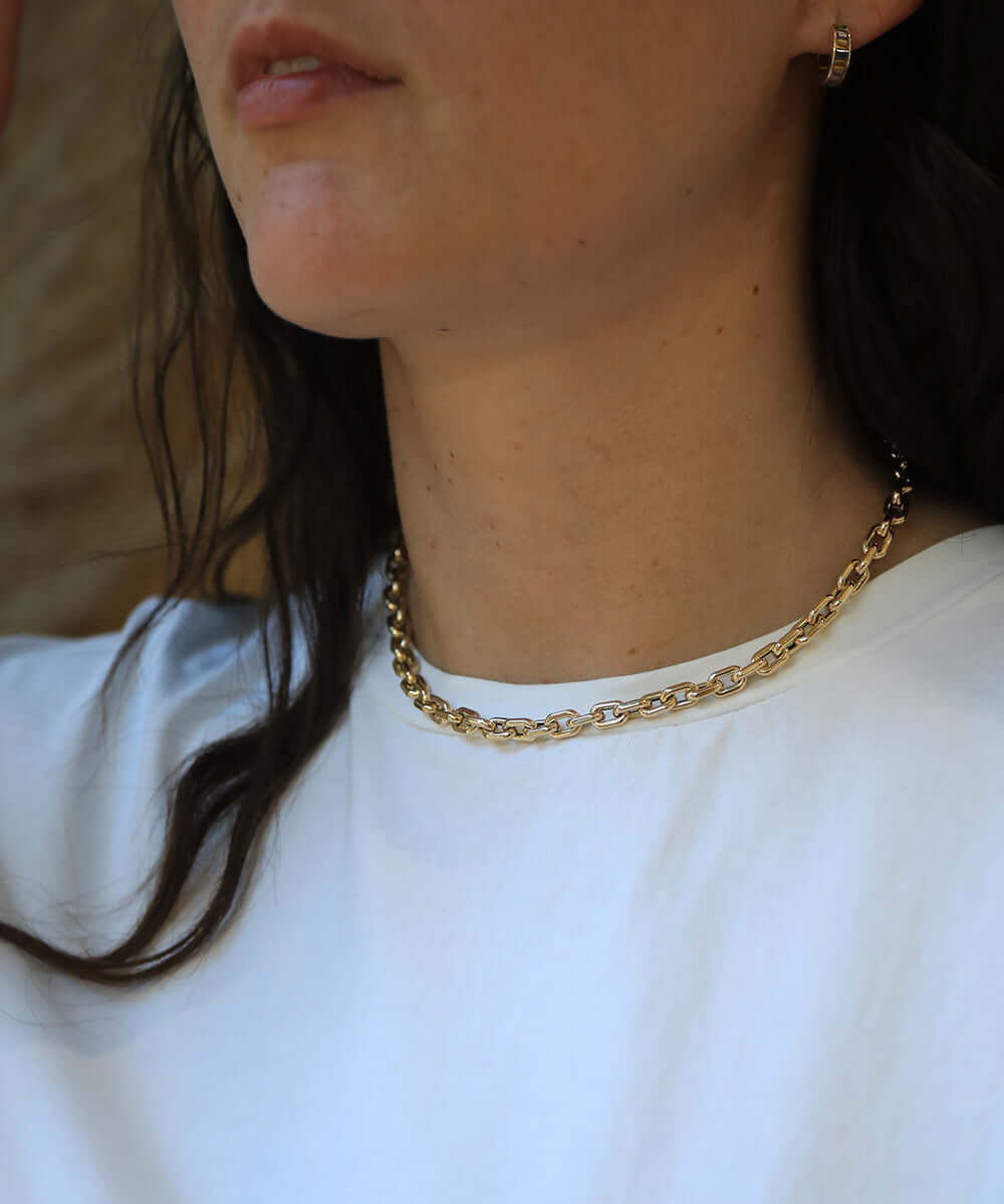 14k yellow gold Chain NYC fine jewelry brooklyn NY New York jeweler sustainable ethical greenpoint engagement
