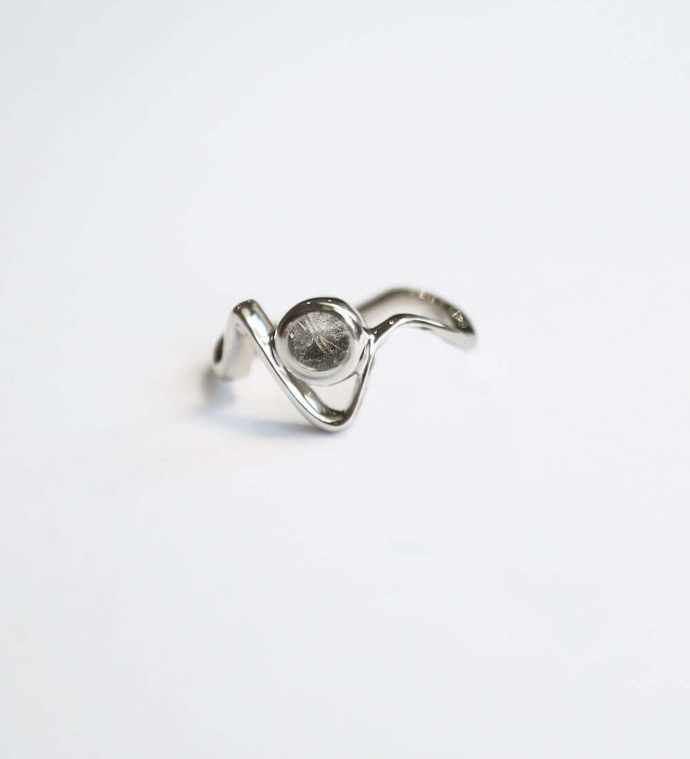 Diamond 14k Gold Ring NYC Brooklyn necklace NYC fine jewelry brooklyn NY New York jeweler sustainable ethical greenpoint engagement Earrings