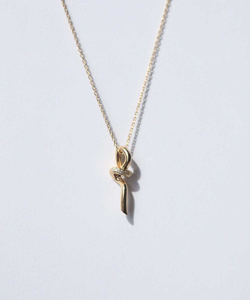 Dakota Diamond Knot Earrings