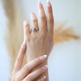 Curved Diamond Band (Scoop)