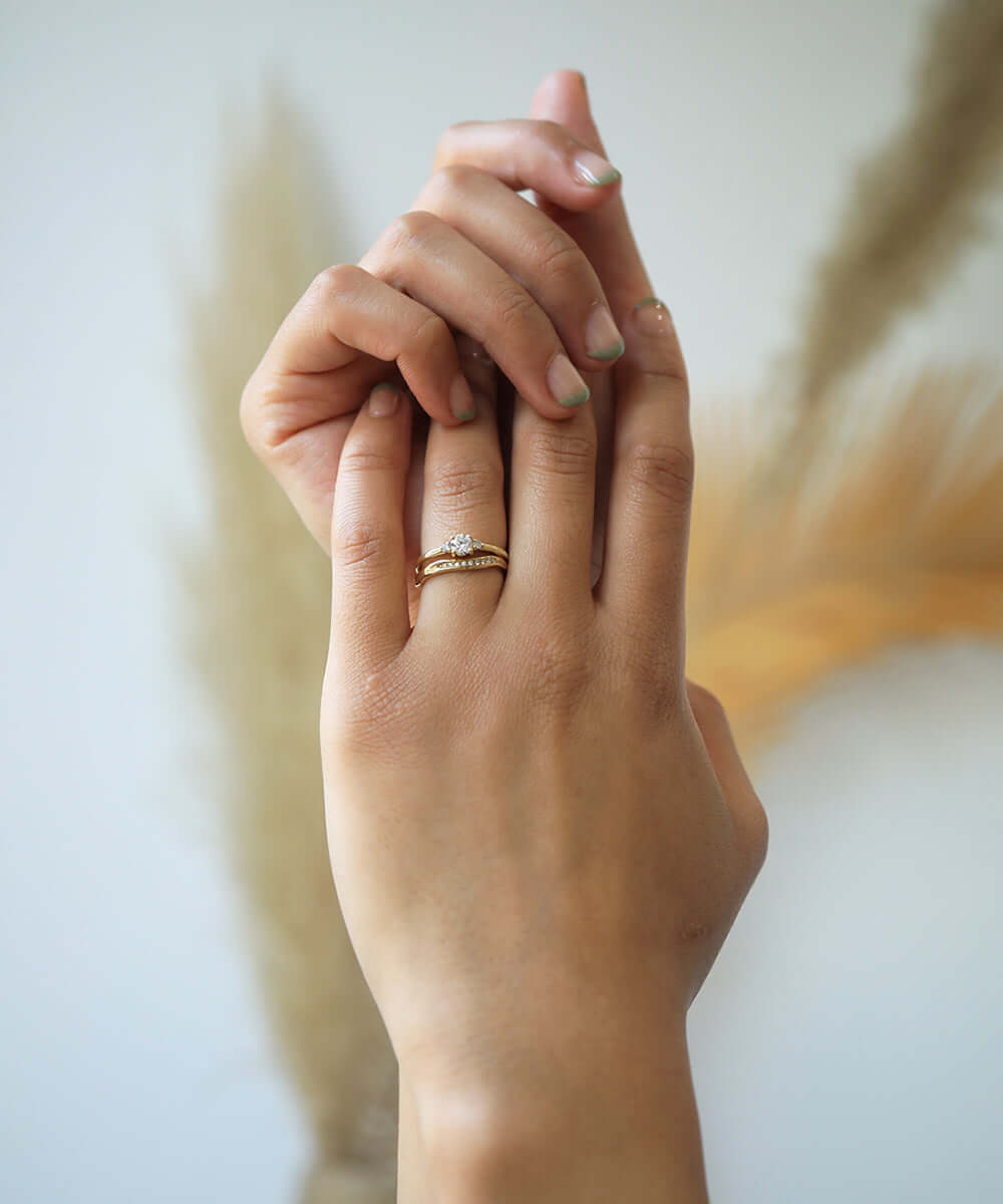 Wedding Band Diamond 14k gold Brooklyn New York 11222