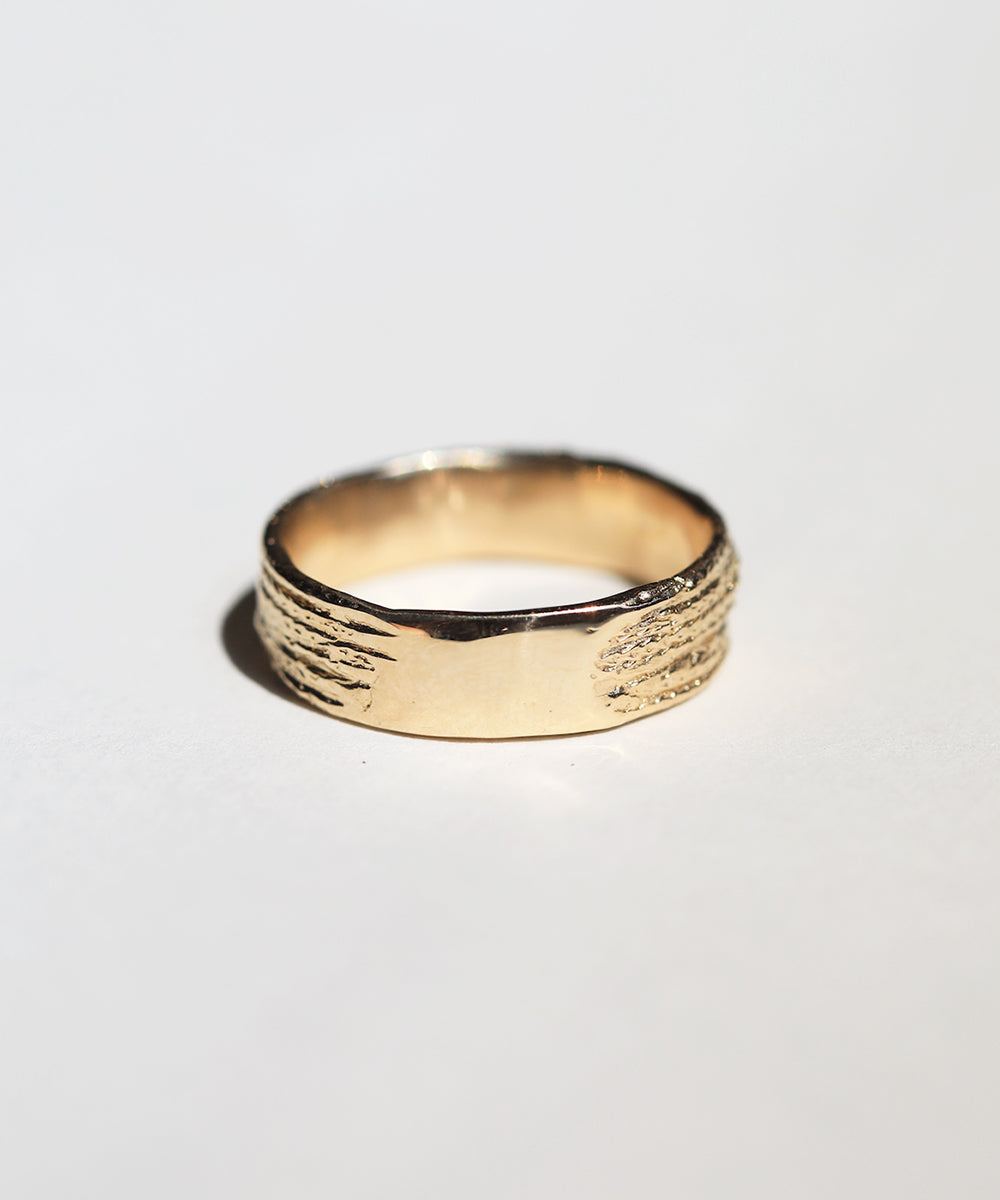 Foxtail Gold Ring