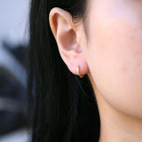 14k yellow hoops Brooklyn New York  11222