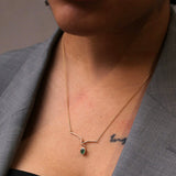 Mini Emerald Oval Pendant