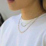 Diamond 14k Yellow Gold Necklace NYC fine jewelry brooklyn NY New York jeweler sustainable ethical greenpoint engagement